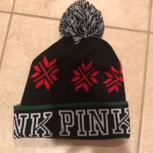 PINK beanie